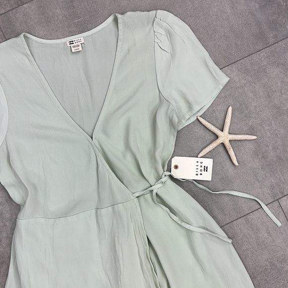☀️BILLABONG☀️ SUNSHINE WRAP DRESS - Picture 6 of 15